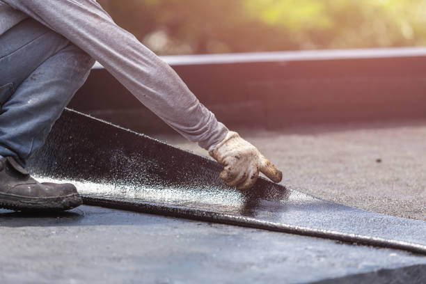 Professional Exterior Waterproofing technician working in Colfax, IL